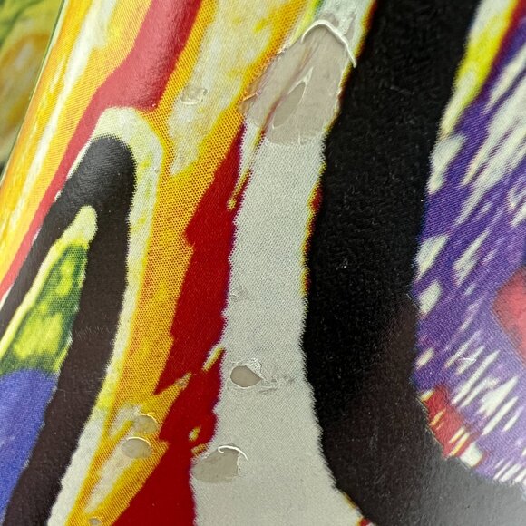 Corkys Nomad Funky Multicolor Abstract Rubber Western Cowboy Rain Boot - Picture 3 of 8